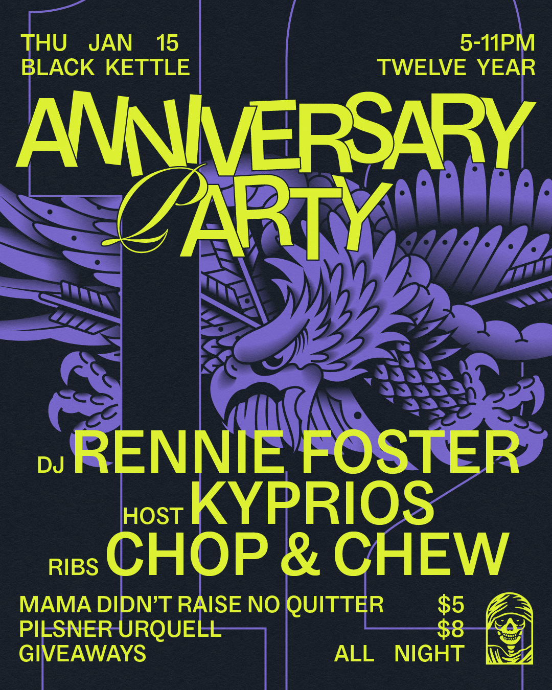 12 Year Anniversary Party